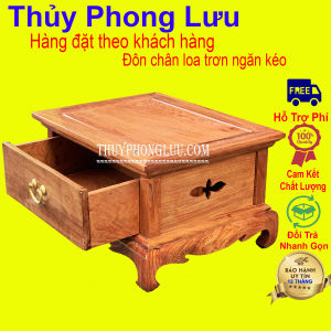 Đôn trơn chữ nhật ngăn kéo kê phòng khách hàng đặt