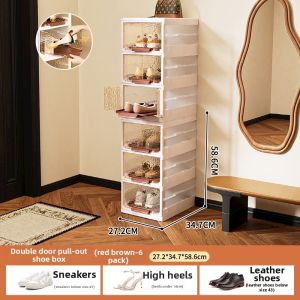 ZHUOLESHI | Storage Shoes Box Easy No-Install