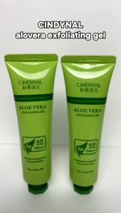 BPOM!! EXFOLIATING GEL Perontok Daki dan Kulit Mati Fruit Acid Face Peel Scrub ALOE VERA EXTRACT Whitening Moisturize Cindynal