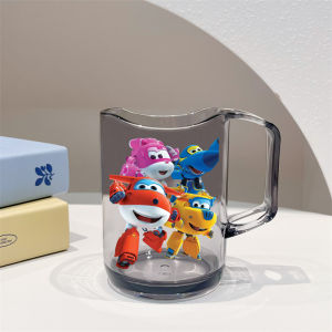 MeiLetti Childrens Toothbrush Cup High Aesthetic Value Food Grade Plastic Washing Mouth Cup for Girls Students Dormitory Use