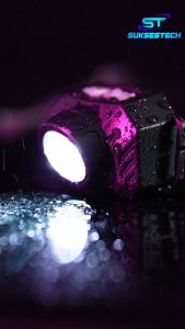 Senter Cas Kepala Headlamp LED Waterproof Cahaya Terang Praktis Free USB - SQ-851