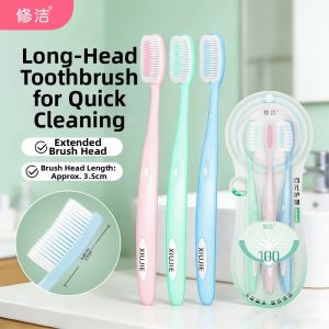 SHOOGE | Flexible Soft Bristle Toothbrush Family Pack