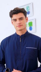Jubah arizal bahan toyobo import /gamis pria /baju muslim/baju koko arab