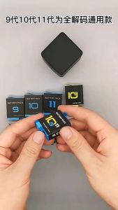 PIN GOPRO HERO 8/7/6/5 DUNG LƯỢNG 1220mAh DÀNH THAY THẾ CHO CAMERA HÀNH ĐỘNG GOPRO 8/7/6/5