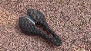 ODI | ODI Carbon Fiber 3D Printed Bike Saddle Ultra-Light & Breathable Hollow Honeycomb Design for Road/Racing/MTB Accessories