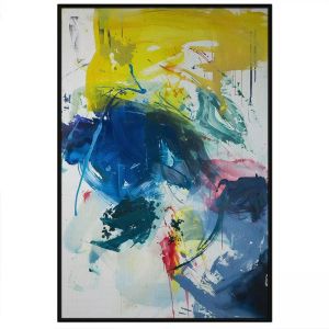 Tranh trừu tượng hiện đại tranh treo tường dán tường sơn dầu trang trí phòng khách nội thất. CGI-619