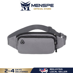 MENSPE Sports Waist Pack Bag Pouches Waist Belts Bag Cross Body Bag Chest Bag Adjustable Running Pouch Women Waterproof Crossbody Bag Money Phone Waist Fanny Pack Jogging Belt Fanny Pack for Workouts Sports Outdoor