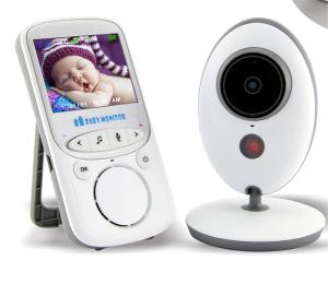 VB605 Wireless LCD Audio Video Baby Monitor Radio Nanny Music Intercom IR 24h Portable Baby Camera Baby Walkie Talkie Babysitter