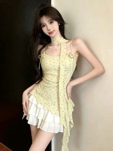 GUZILIAN | Áo Dài Tay Voan Dây Kéo