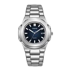 2025 New Luxury Watch Business 30M Waterproof Male Clock Luminous Date Stainless Steel Square Quartz Men Watch reloj hombre