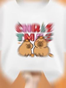 Áo thun capybara chris tmas cho bé trai va bé gái 6kg-32kg.ALBB17