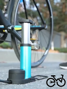 Bơm ĐẠP CHÂN MINI dùng cho bơm lốp xe đạp bơm lốp xe máy