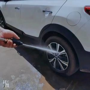 1/4 High Pressure Spray Cleaner Nozzle Rotating Head Universal Adjustable