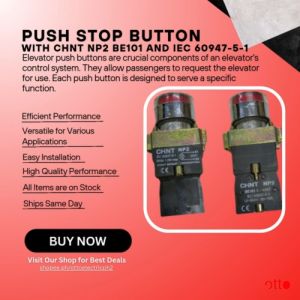 Push Stop Button with CHNT NP2 BE101 and IEC 60947-5-1
