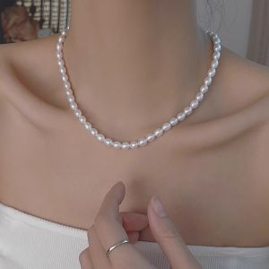 Natural Pearl Necklace New & Popular