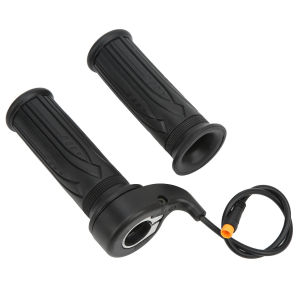 1 Pair Electric Bike Throttle Waterproof Connector 20X Scooter Speed Throttle Handle for 22.2mm Handlebar