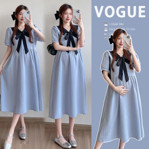 Đầm Dài Suông Giảm Cân Cho Bà Bầu