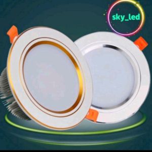 LAMPU PLAVON LED LAMPU DOWNLIGHT 5WATT 1LAMPU 3 warna kuning putih dan cream tahan lama kualitas bagus