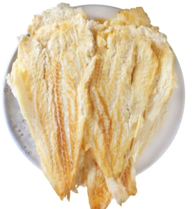 Cod fillet charcoal grilled fish fillet hand torn fish jerky 250g 500g   鳕鱼片