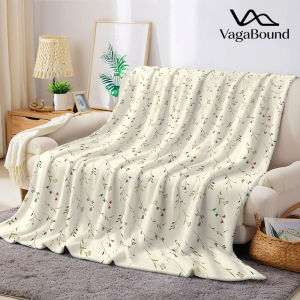 BILIBILI | Tiny Wild Twig Floral Print Flannel Blanket Warm Soft Halloween Christmas Decorative Couch Warm Cozy All-Season Gift