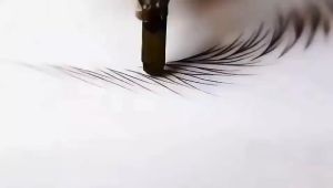 100pcs 0.18MM Flex U Shape 12P Eyebrow Tattoo Manual Pen Tools for Permanent Makeup Eyebrow and Lips Embroidery Pen Supplies