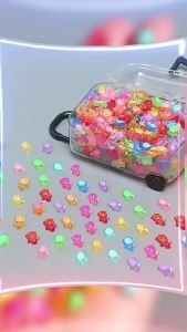 New 100Pcs Cartoon 3D Turtle DIY Dopamine Colored Mini Resin Animals Night Glow Miniature Figurines Fairy Garden Decoration