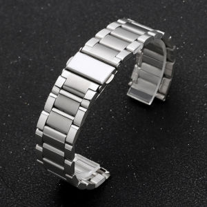 Stainless Steel Watch Band Bracelet 20mm 22mm Women Men Metal Wristband Replacement Strap Universal With Tool Watch Accessories