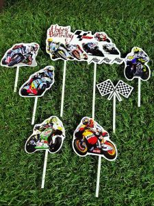 Topper Cake MotoGP Ulang Tahun