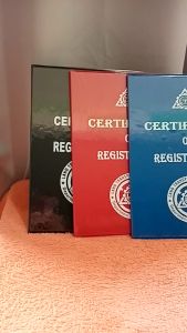 A4 size/new size 2023/OR CR holder/document holder/LTO Documents Holder (blue)