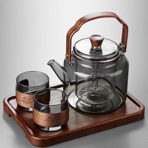 Large Capacity Heat Resistant Glass Kettle