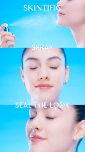 【ANNTONIAS PICK】SKINTIFIC Matte Setting Spray 80ml Long-Lasting Oil Control Face Make up Fixing Finishing Spray เซ็ตติ้งสเปรย์ สเปรย์ล็อคเมคอัพ ควบคุมมัน ติดทนยาวนาน 16 ชั่วโมง