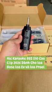 Mic không dây BBS S1000 micro tích hợp đầu thu nhỏ BBS 1000 Hàng chính hãng