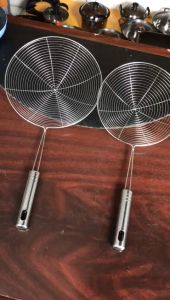 PROMO Serok Laba Laba Gagang Stainless PJM124-126/Saringan Minyak Tirisan Gorengan Serokan Masak Stainless Tahan Panas