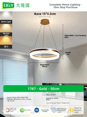DGY | Modern Minimalist Dining Room Chandelier