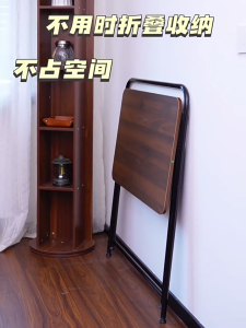 【2025 NEW】XUXU โต๊ะพับดีไซน์ใหม่ เหมาะสำหรับการเรียนหรือทำงาน โดดเด่นด้วยขาไม้ที่แข็งแรงและหนาขึ้น พร้อมประสิทธิภาพการรับน้ำหนักที่เพิ่มขึ้น โต๊ะพับรุ่นนี้ไม่ต้องติดตั้งและประหยัดพื้นที่