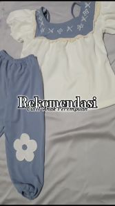 NATALIA - Setelan Anak Guzelin Model Casual Motif Bunga Terlaris / Fashion Oneset Korean Style Terbaru