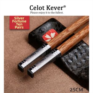 Luxurious Rosewood Chopsticks Natural Chi Wing Solid Wood Kitchen