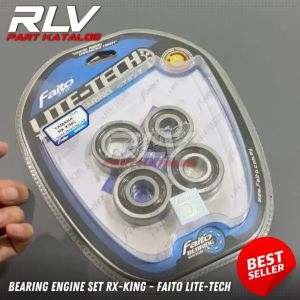 BEARING LAHER MESIN KOMPLIT RX KING & RXKING FAITO LITE TECH ENGINE BEARING SET
