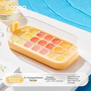 ecoco | Food Grade Pressable Ice Cube Molds