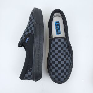 Hamz Vega Catur full BlackSepatu Sneakers Pria dan Wanita
