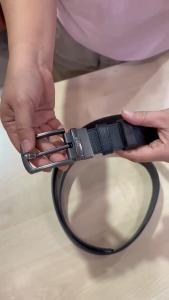 Edwin Original Mens Pin Buckle Belt Formal Genuine Leather Belt Reversible Black & Brown 1EEBT 35371