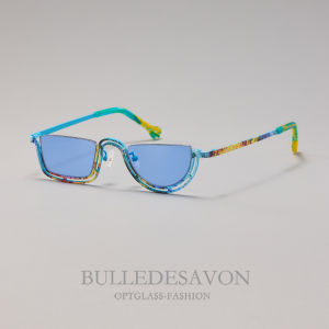 BULLE DE SAVON | Dopamine Sky Blue Sun Glasses Frames UV Protection