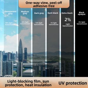 Jiaxun | Sunscreen Insulation Anti-peep Light Blocking UV Resistance Window Film