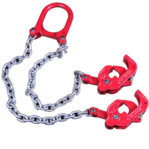 ชุดโซ่ตะขอยกถัง 200 ลิตร ตะขอยกถัง 1 ตัน ชุดโซ่ยกของ 1 TON (ชุดโซ่ 2เส้น ) ชุดโซ่ยกถัง รับน้ำหนัก 1 ตัน Drum Lifter โซ่ยกถัง โซ่ลาก