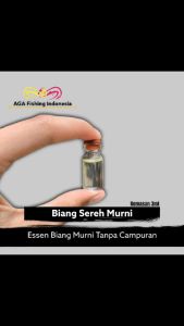 AGA Essen Biang Sereh Murni Campuran Umpan Pancing Ikan 3ml