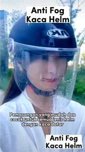 Anti Fog Kaca Helm / Stiker Helm Kaca Film Anti Hujan Kabut
