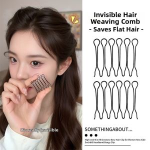 PINK EMPRESS | Invisible Hair Styling Comb Clip for Fringe and Updo
