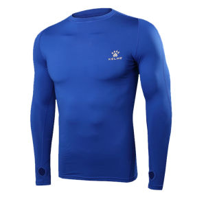 Kelme | Thermal Tight Mens Sport Shirt with Thumbholes for Football Training