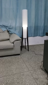 Lampu Hiasan Ruang Tamu Berdiri Japanese Floor Lamp For Living Room Retro Aesthetic Standing Lamp Modern Corner Decor Fabric Lampshade Led Tree Light Fixture For Bedroom