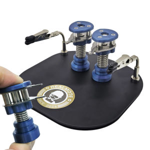 Magnetic Helping Hands Soldering Tool 3D Printed Spring Clip PCB Holder Flexible Arms Electronics Repair DIY Jewelry Iron Base
